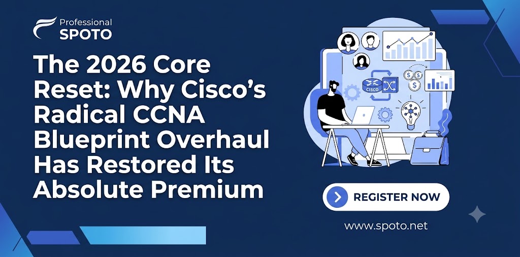 The 2026 Core Reset: Why Cisco's Radical CCNA Blueprint Overhaul Has Restored Its Absolute Premium