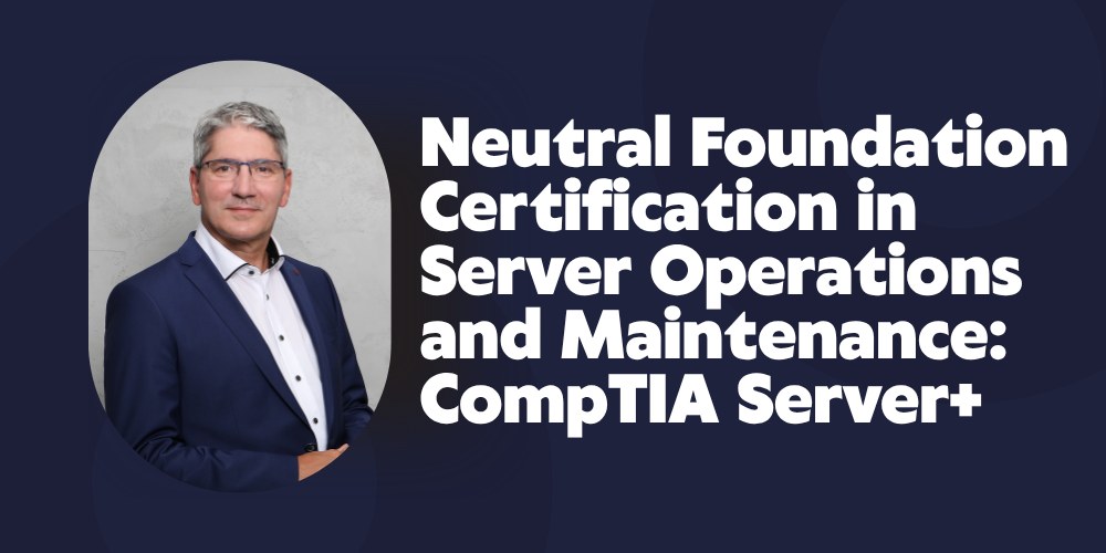 Neutral Foundation Certification in Server Operations and Maintenance: CompTIA Server+