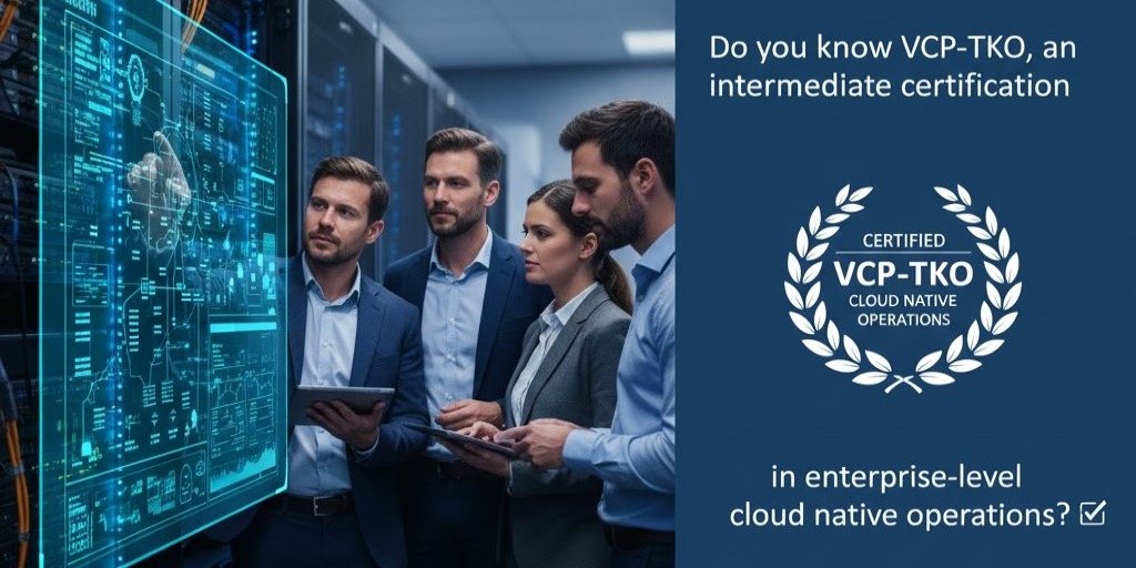 Do you know VCP-TKO, an intermediate certification in enterprise-level cloud native operations?